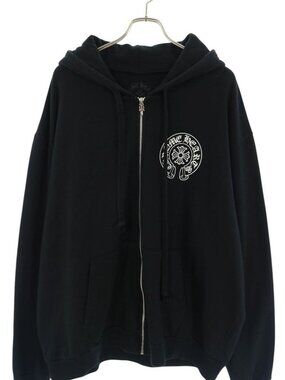 Chrome Hearts Sweatshirt HD Zip Tokyo Limited Back Horseshoe Print Zip Hoodie